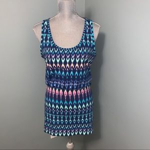 AMERICAN EAGLE mini print dress NWT sundress women’s size medium summer dress